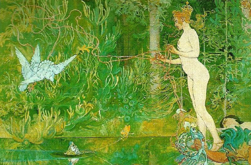 Carl Larsson venus och tummelisa China oil painting art